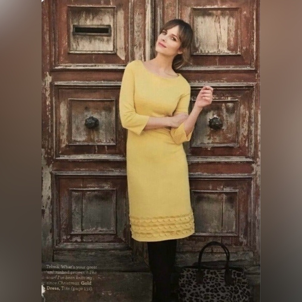 Elegant Yellow Dress